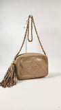 Chanel Beige Lambskin Mini Camera Bag - 3147