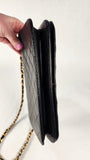 Chanel Matelasse Chain Black Lambskin Shoulder Bag - 3215