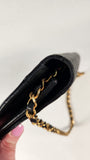 Chanel Matelasse Chain Black Lambskin Shoulder Bag - 3215