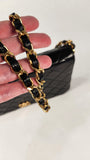 Chanel Matelasse Chain Black Lambskin Shoulder Bag - 3215