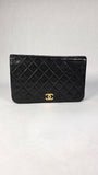 Chanel Matelasse Chain Black Lambskin Shoulder Bag - 3215