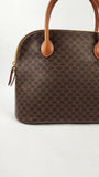 Celine Brown Macadam Handbag - 3228
