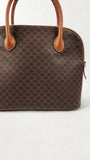 Celine Brown Macadam Handbag - 3228