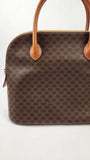 Celine Brown Macadam Handbag - 3228