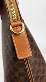 Celine Brown Macadam Handbag - 3228