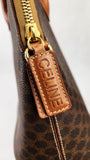 Celine Brown Macadam Handbag - 3228