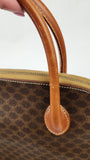 Celine Brown Macadam Handbag - 3228