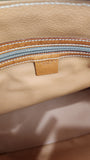 Celine Brown Macadam Handbag - 3228
