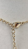 Christian Dior Gold Tone Thin Rope Necklace Chain - 3197