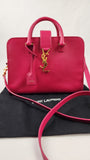 YSL Pink Leather 2way Hand/Shoulder Bag - 3239
