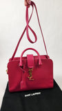 YSL Pink Leather 2way Hand/Shoulder Bag - 3239