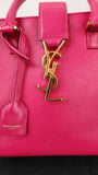 YSL Pink Leather 2way Hand/Shoulder Bag - 3239