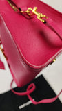 YSL Pink Leather 2way Hand/Shoulder Bag - 3239