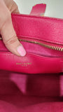 YSL Pink Leather 2way Hand/Shoulder Bag - 3239