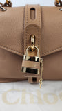 Chloe Beige Leather Abbey Smallday 2way Bag - 3243