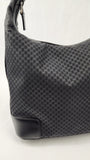 Gucci Micro GG Black Nylon Shoulder Bag - 3241