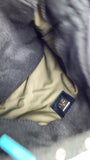 Fendi Khaki Cotton Jersey FF Shoulder Bag - G0265
