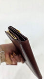Cartier Burgandy Leather Long Wallet - 3304