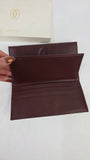 Cartier Burgandy Leather Long Wallet - 3304