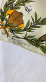 Hermes Small 100% Silk Gavroche Yellow Scarf - 3305