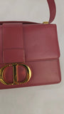 Christian Dior 30 Montaigne Pink Leather Shoulder Bag - 3256