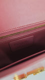 Christian Dior 30 Montaigne Pink Leather Shoulder Bag - 3256