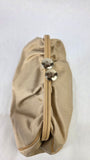 Celine Beige Coated Canvas Kisslock Clutch - 3260