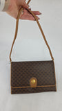 Celine Brown Macadam Shoulder Bag - 3258