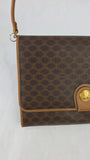Celine Brown Macadam Shoulder Bag - 3258