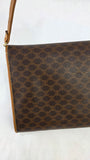 Celine Brown Macadam Shoulder Bag - 3258