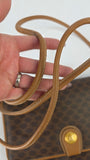 Celine Brown Macadam Shoulder Bag - 3258