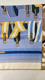 Hermes Carre 90 "Double Sangle" Silk Scarf - 3348