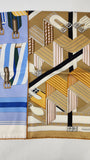 Hermes Carre 90 "Double Sangle" Silk Scarf - 3348