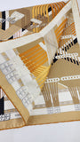 Hermes Carre 90 "Double Sangle" Silk Scarf - 3348