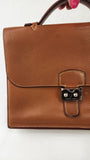 Hermes Sac a Depeches 27 Brown Handbag - G0275