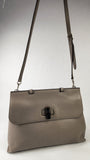 Gucci Grey Leather 2way Bag - G0301