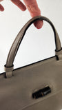Gucci Grey Leather 2way Bag - G0301