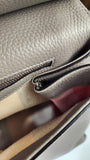 Gucci Grey Leather 2way Bag - G0301