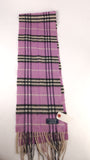 Burberry Purple 100% Cashmere Scarf - G0304