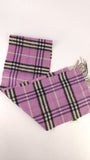 Burberry Purple 100% Cashmere Scarf - G0304