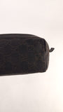 Gucci GG Brown/Black Canvas Pouch - G0283