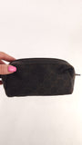 Gucci GG Brown/Black Canvas Pouch - G0283