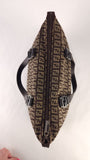 Fendi Zucchino Brown Canvas Tote - G0338