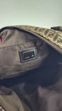 Fendi Zucchino Brown Canvas Tote - G0338