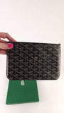 Goyard Senat Black Chevron Pouch - G0335