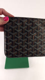 Goyard Senat Black Chevron Pouch - G0335