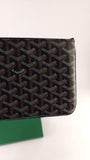 Goyard Senat Black Chevron Pouch - G0335