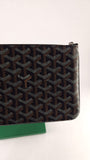 Goyard Senat Black Chevron Pouch - G0335