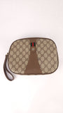 Gucci GG Supreme Sherry Line Clutch Bag - 3361