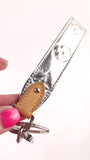 Louis Vuitton Silver Monogram Mirror Dragonne Charm - 3369